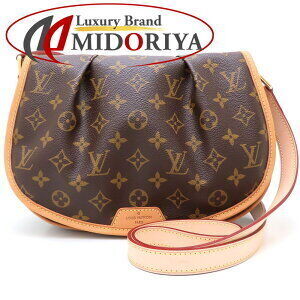 Louis Vuitton Monogram Menilmontant Shoulder Bag Brown